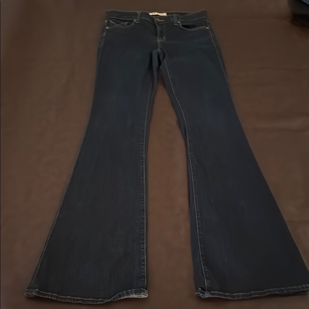 J Brand Dark Blue Boot Cut Jeans Timeless Design